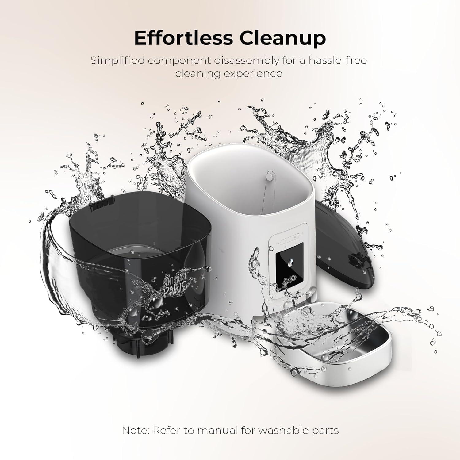 Comedero Inteligente PENTHOUSE PAWS 6L HD 1080p para Gatos