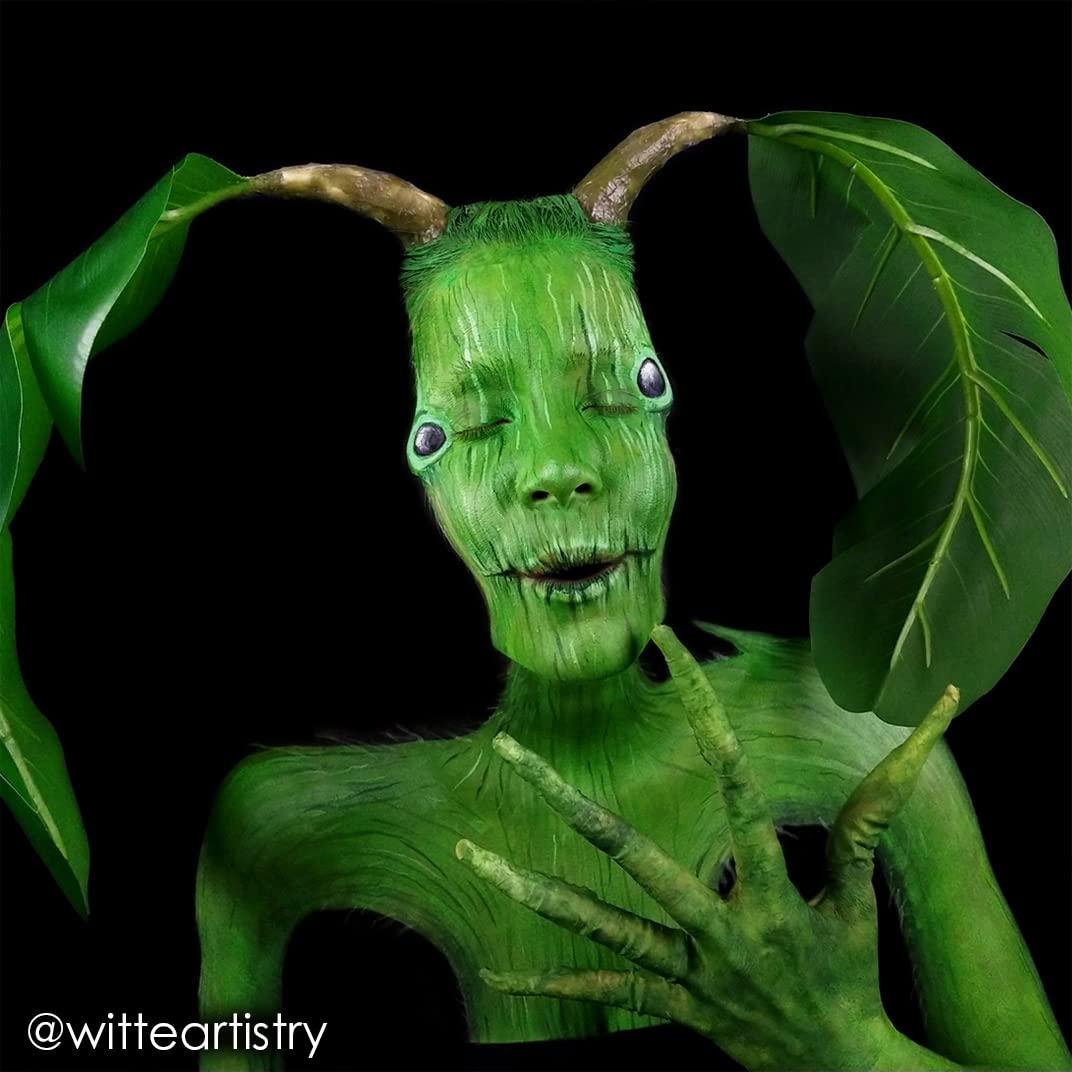 Pintura Facial y Corporal Mehron AQ Verde Amazonas 7 ml