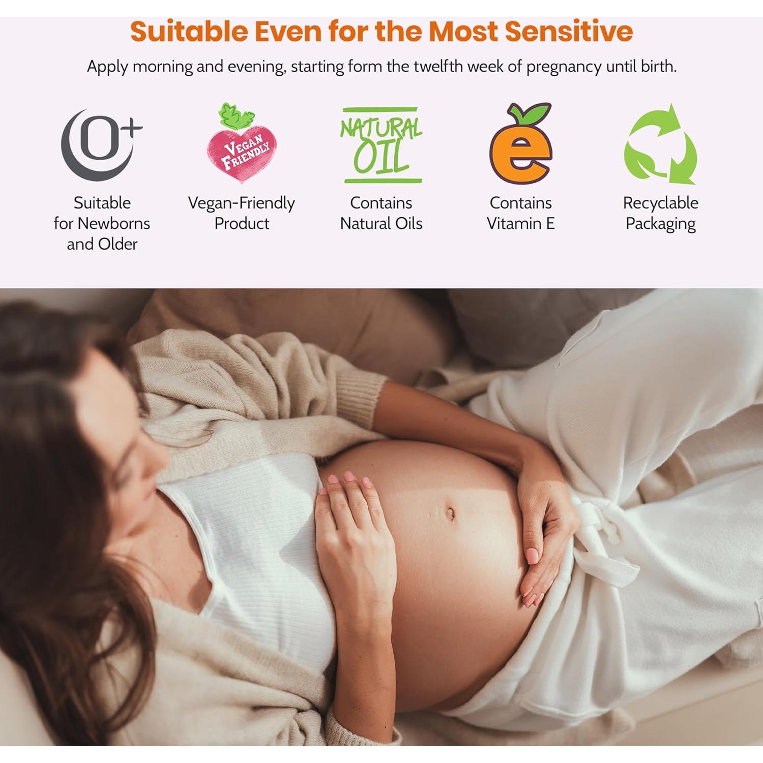 Crema Anti Estrías Mommy Care 100 ml - Hidratante Vegana