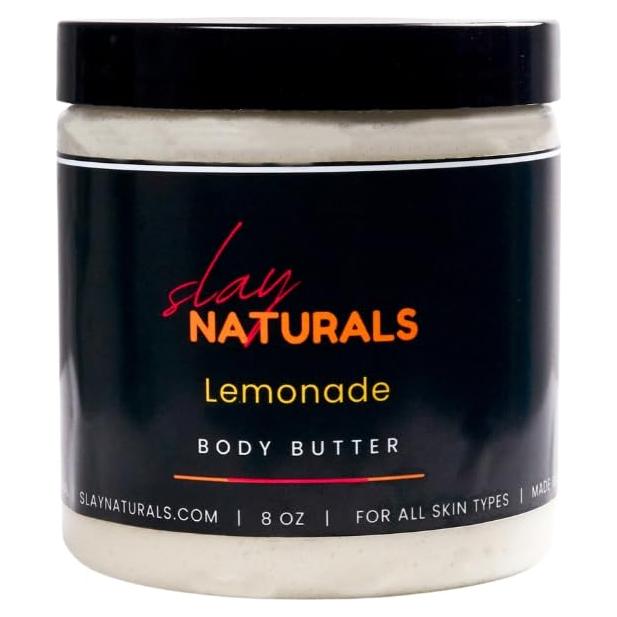 Manteca Corporal Slay Naturals 226 g | Hidratante Limonada | Karité