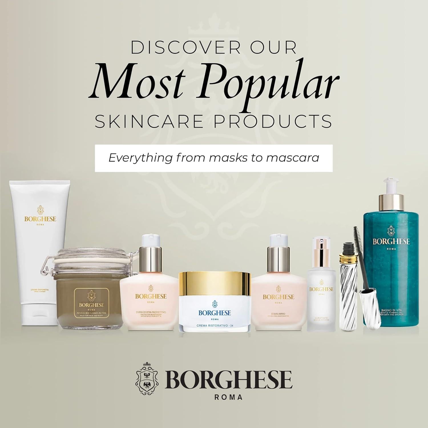 Mascarilla de Barro Hidratante Borghese 76.5g Piel Delicada