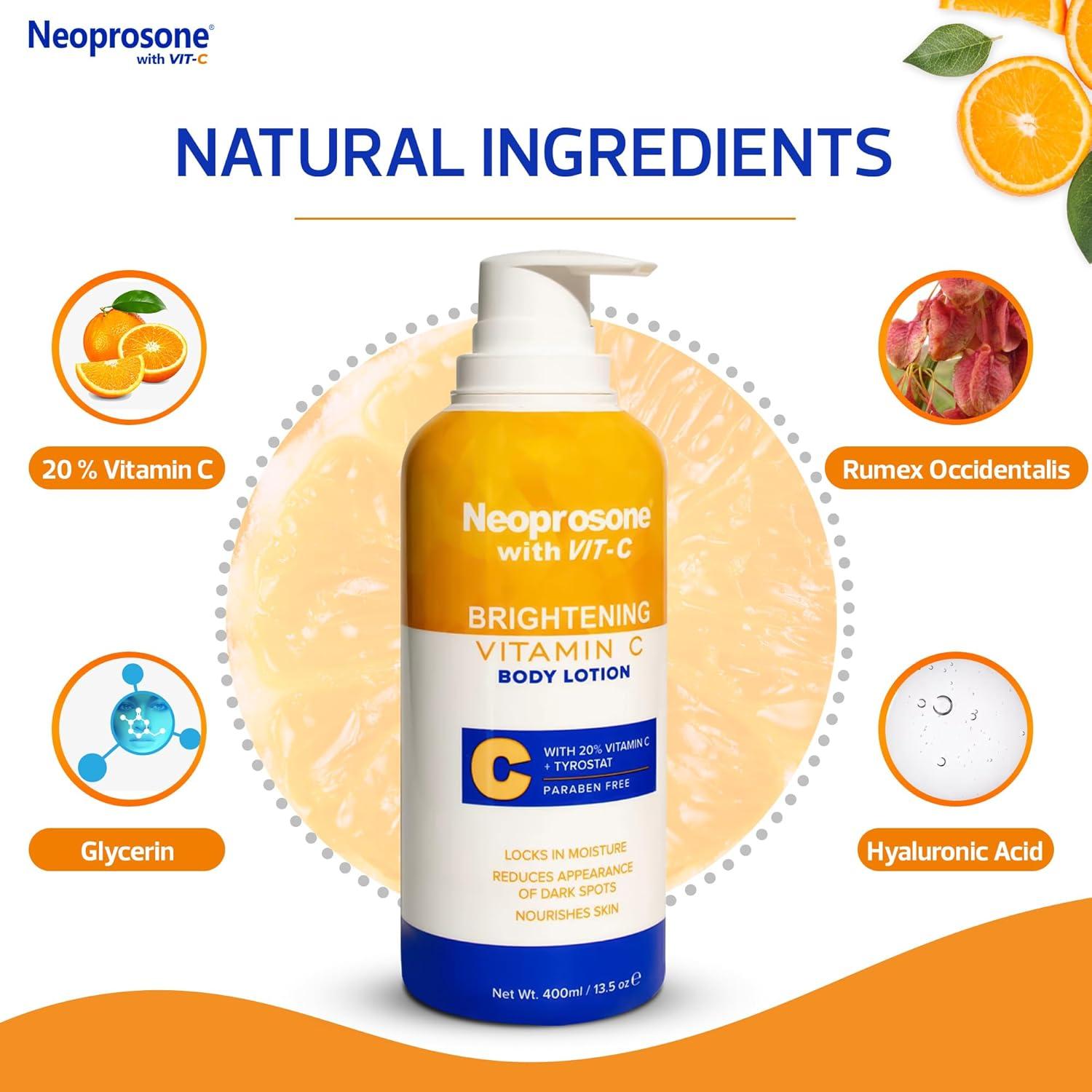 Loción Corporal Iluminadora Neoprosone 400ml - Aclara Manchas