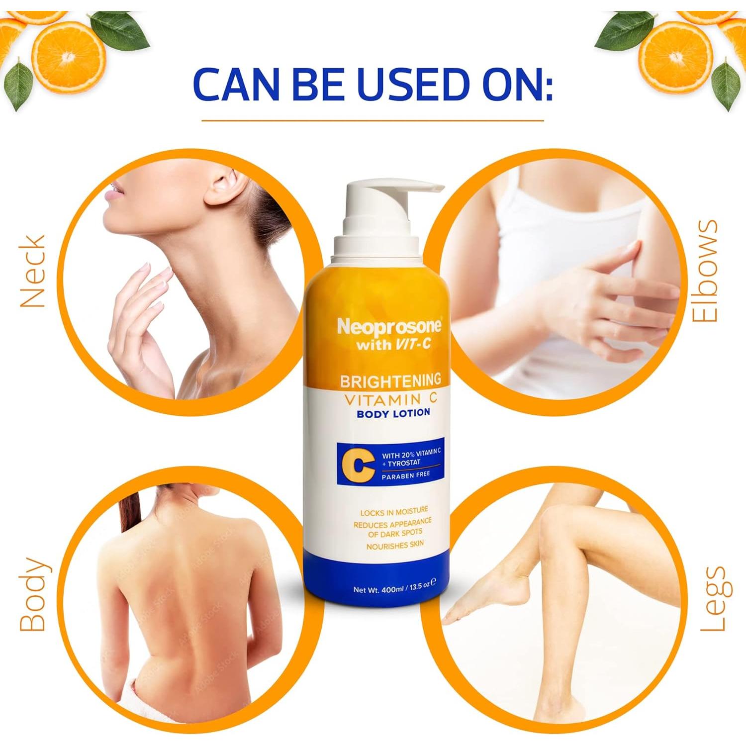 Loción Corporal Iluminadora Neoprosone 400ml - Aclara Manchas