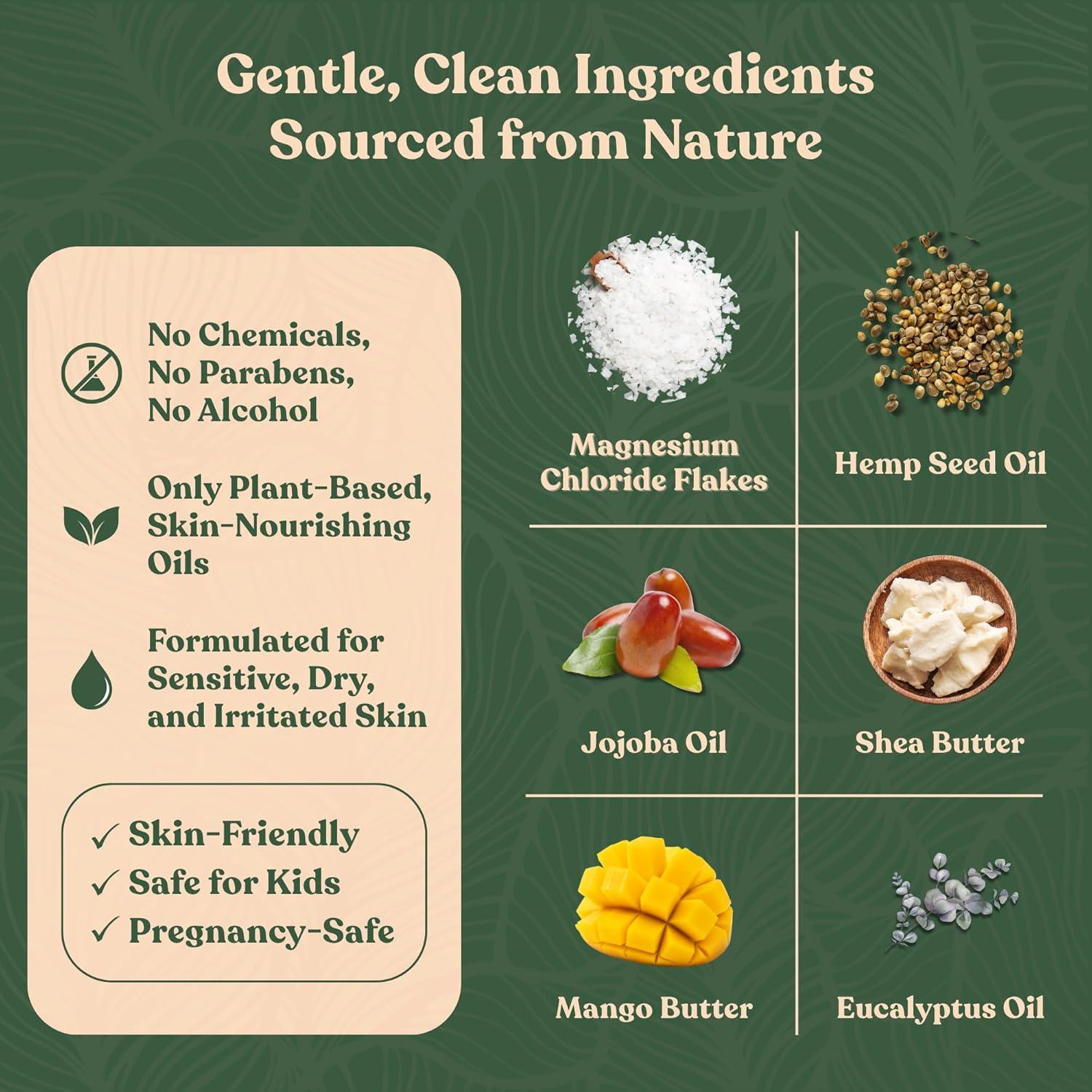 Crema de Magnesio Remedy Mama 118 ml - Eucalipto Natural