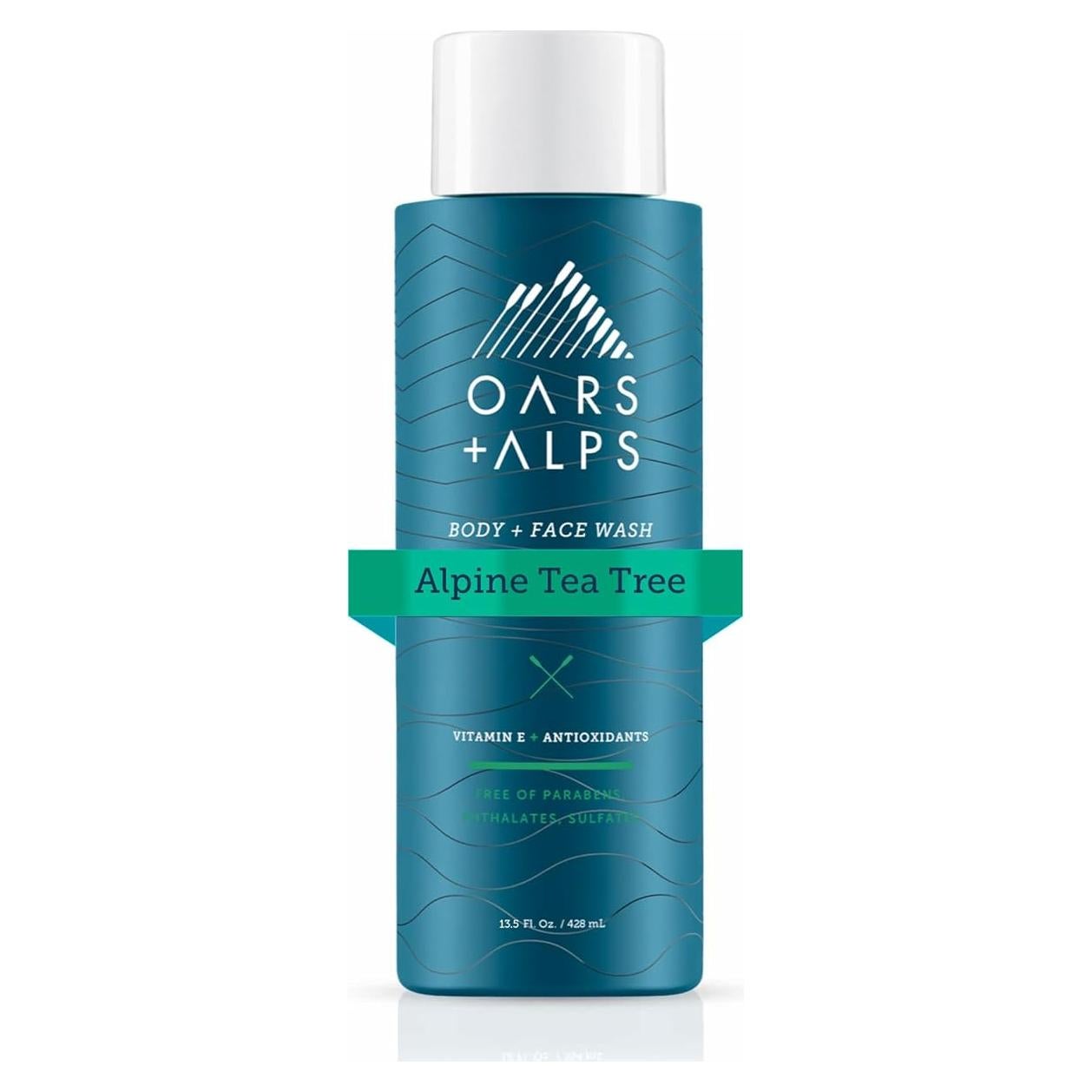 Gel Limpiador Hidratante Oars + Alps 400 ml para Hombres