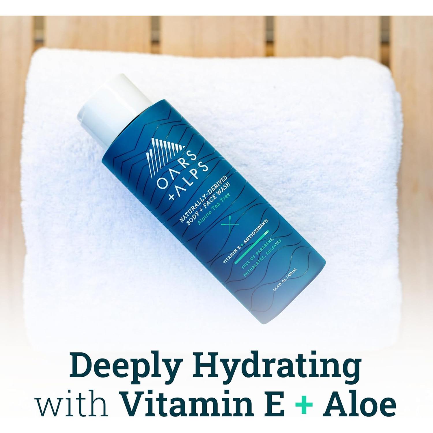 Gel Limpiador Hidratante Oars + Alps 400 ml para Hombres
