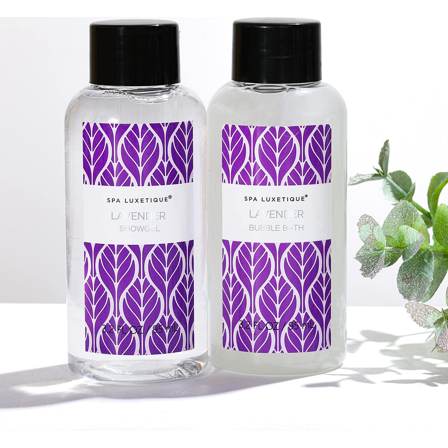 Set de Baño Spa Luxetique Lavanda - Regalo para Mujeres