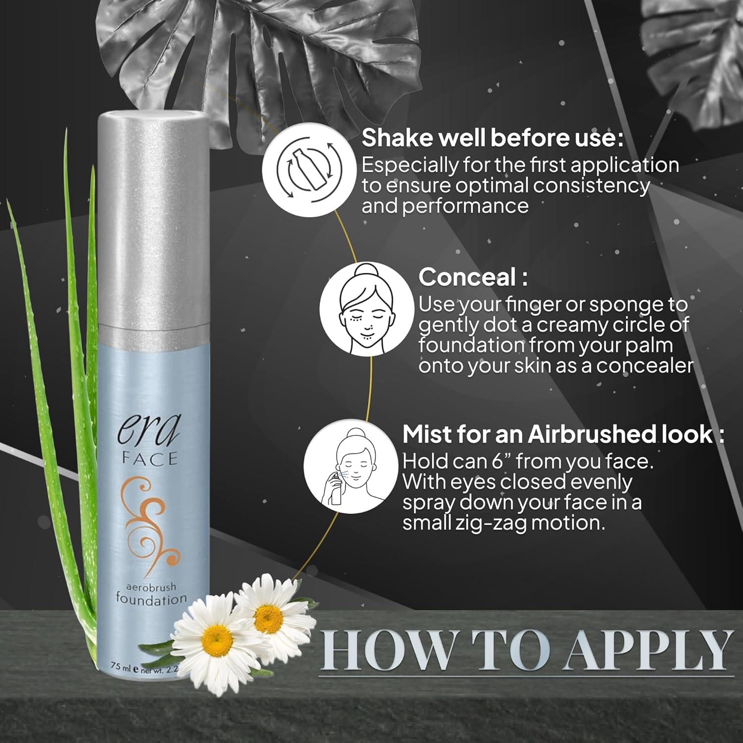 Spray Facial de Maquillaje Era Beauty R8 Ámbar 63.63 ml