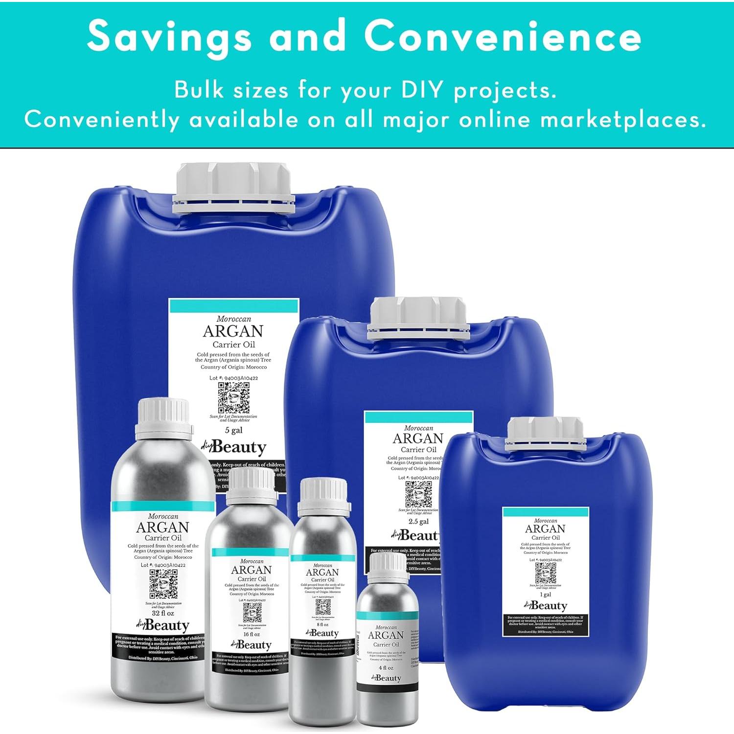 Aceite de Argán Puro DIYBeauty 118 ml Prensado en Frío