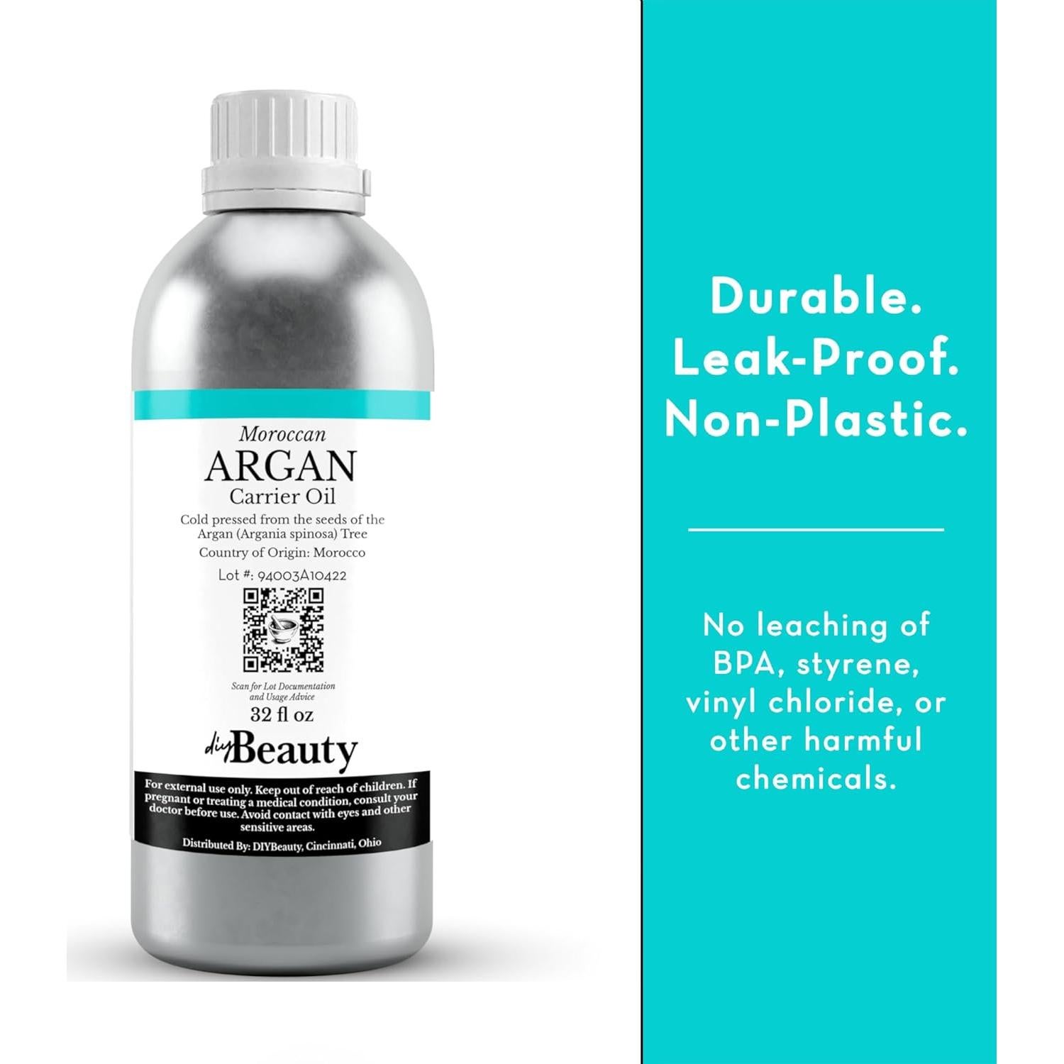 Aceite de Argán Puro DIYBeauty 118 ml Prensado en Frío