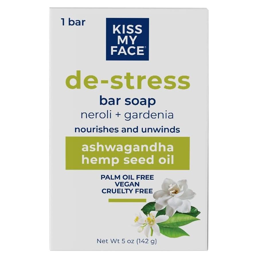 Jabón de Barra Desestresante Kiss My Face 142g Neroli Gardenia