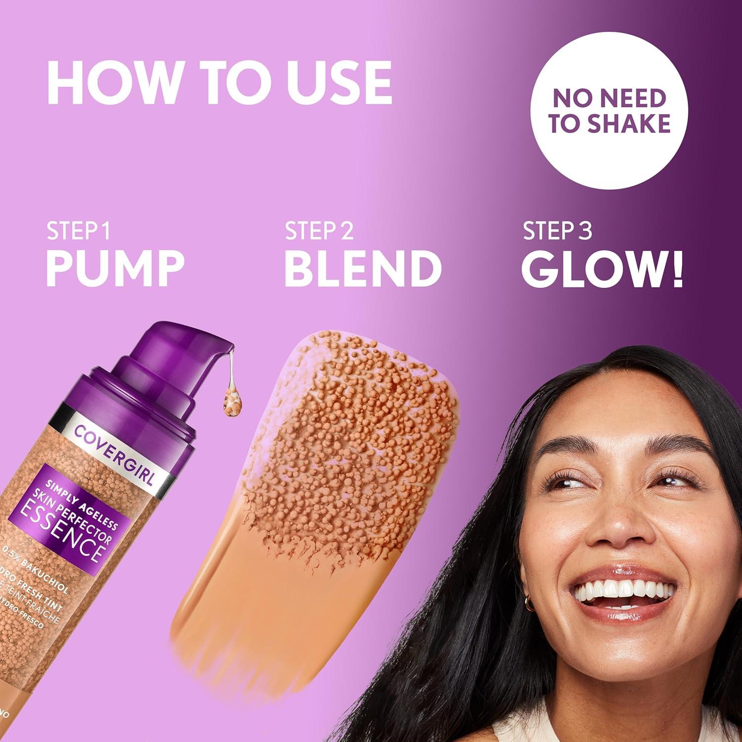 Base de Maquillaje Híbrida Covergirl Simply Ageless 28.35g Claro