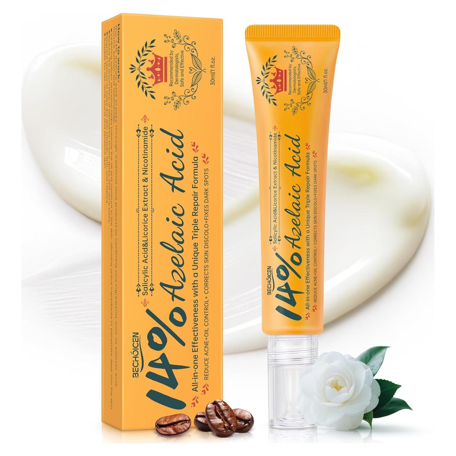 Crema para el Acné Bechoicen 14% Ácido Azelaico 28g