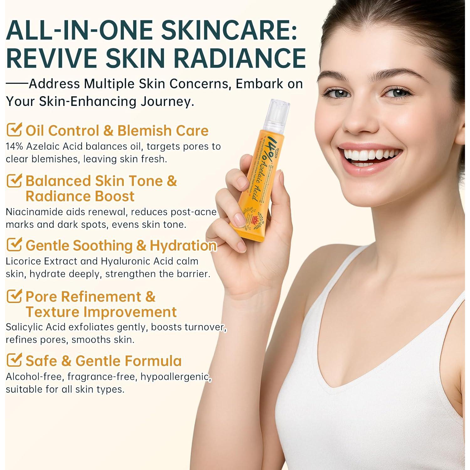 Crema para el Acné Bechoicen 14% Ácido Azelaico 28g