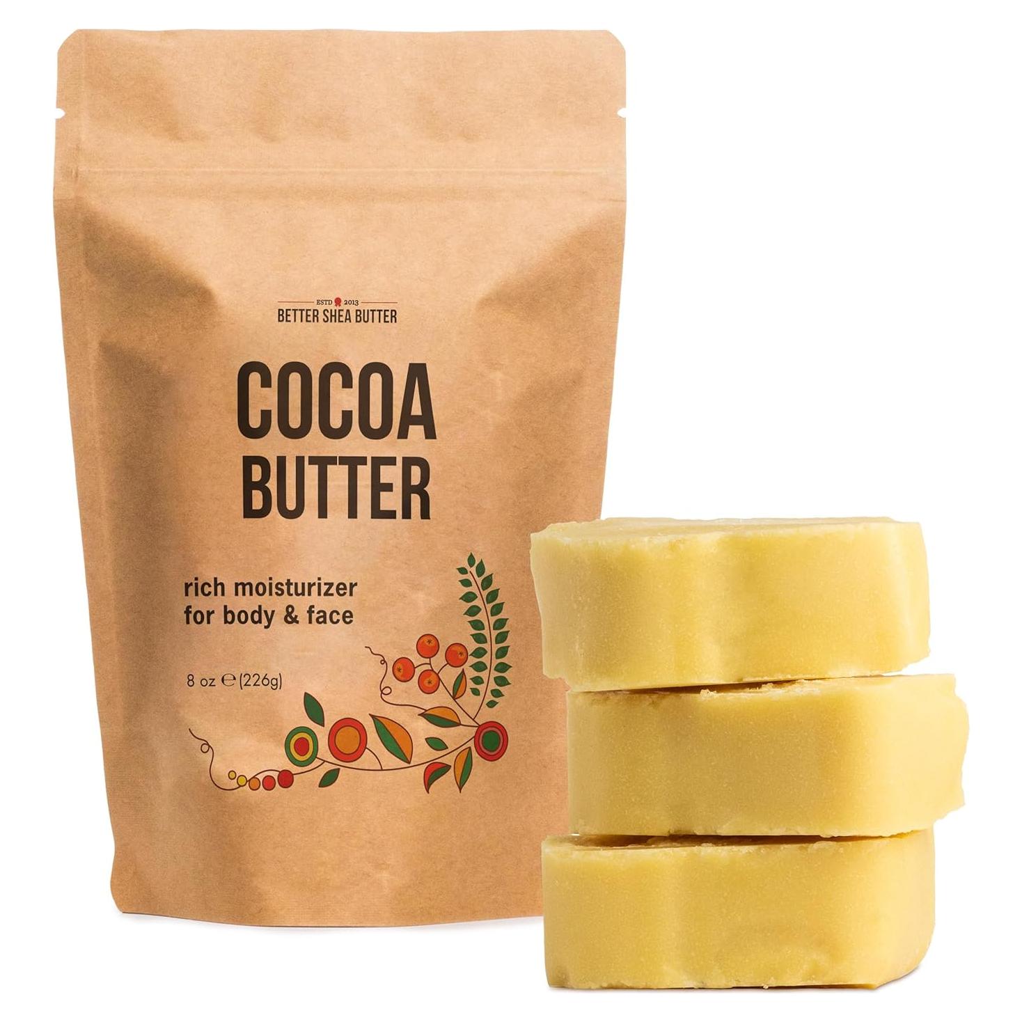 Manteca de Cacao Mejorada 227 g - Hidrata y Alivia Estrías