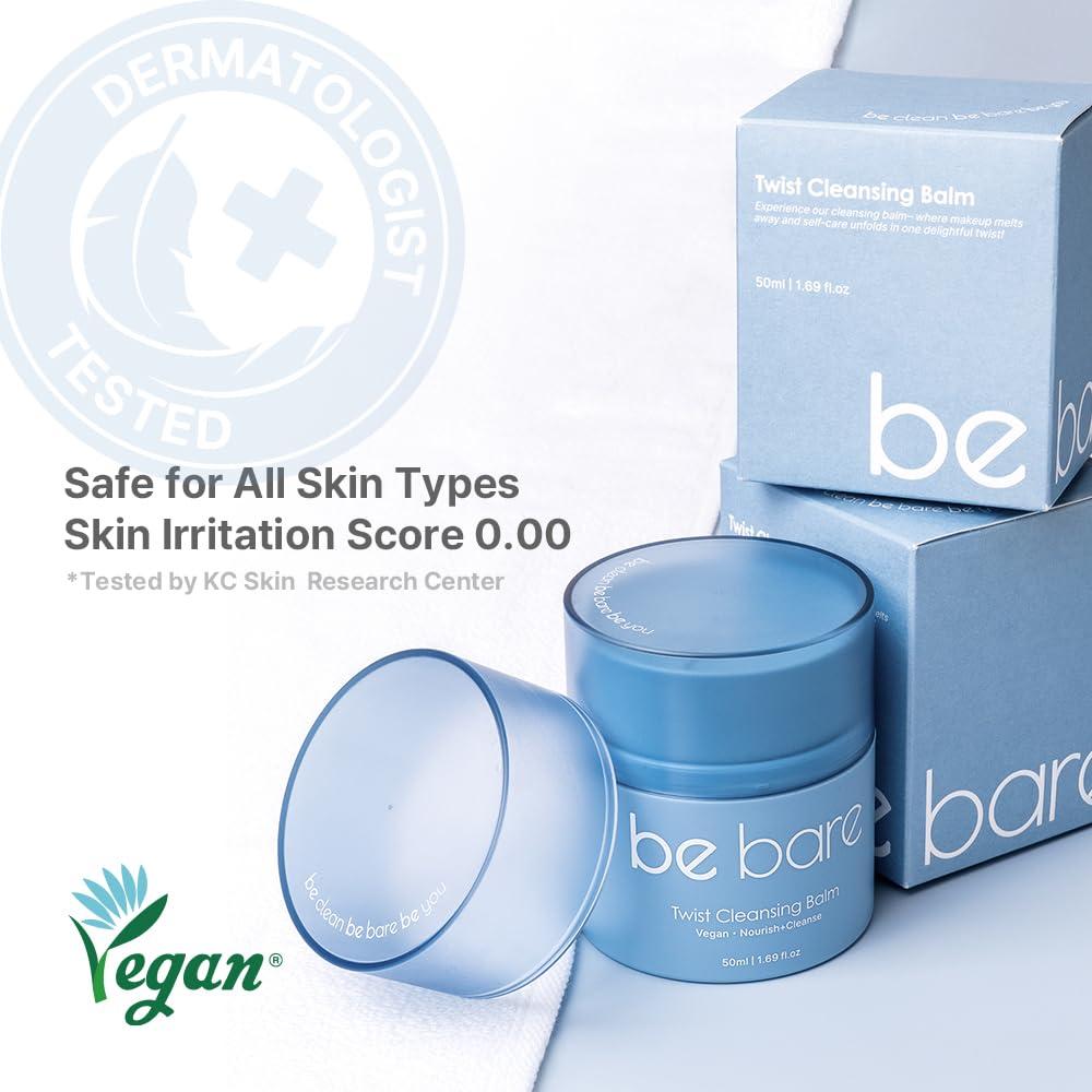 Bebare Twist Cleansing Balm 50 ml - Limpiador Facial Vegano