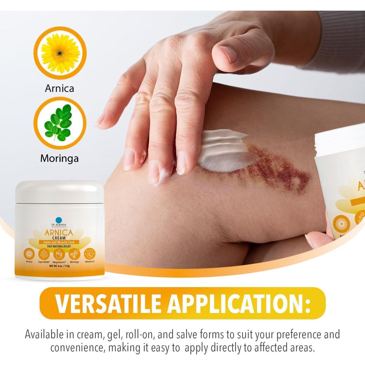 Crema para Moretones Dr. Robaina 113.4 g - Arnica y Vitamina K