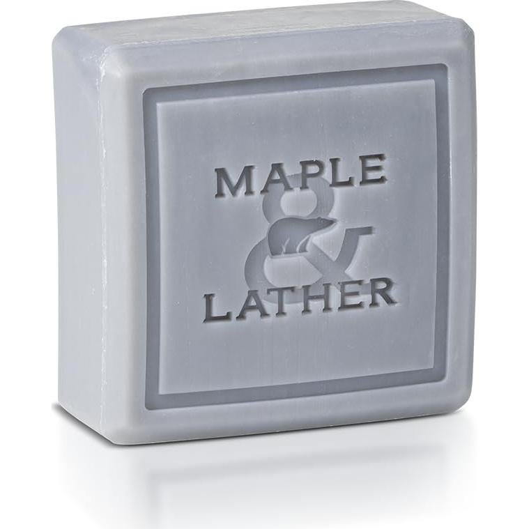 Jabón en Barra Maple & Lather Cedro Alpino 209g - Hecho en Francia
