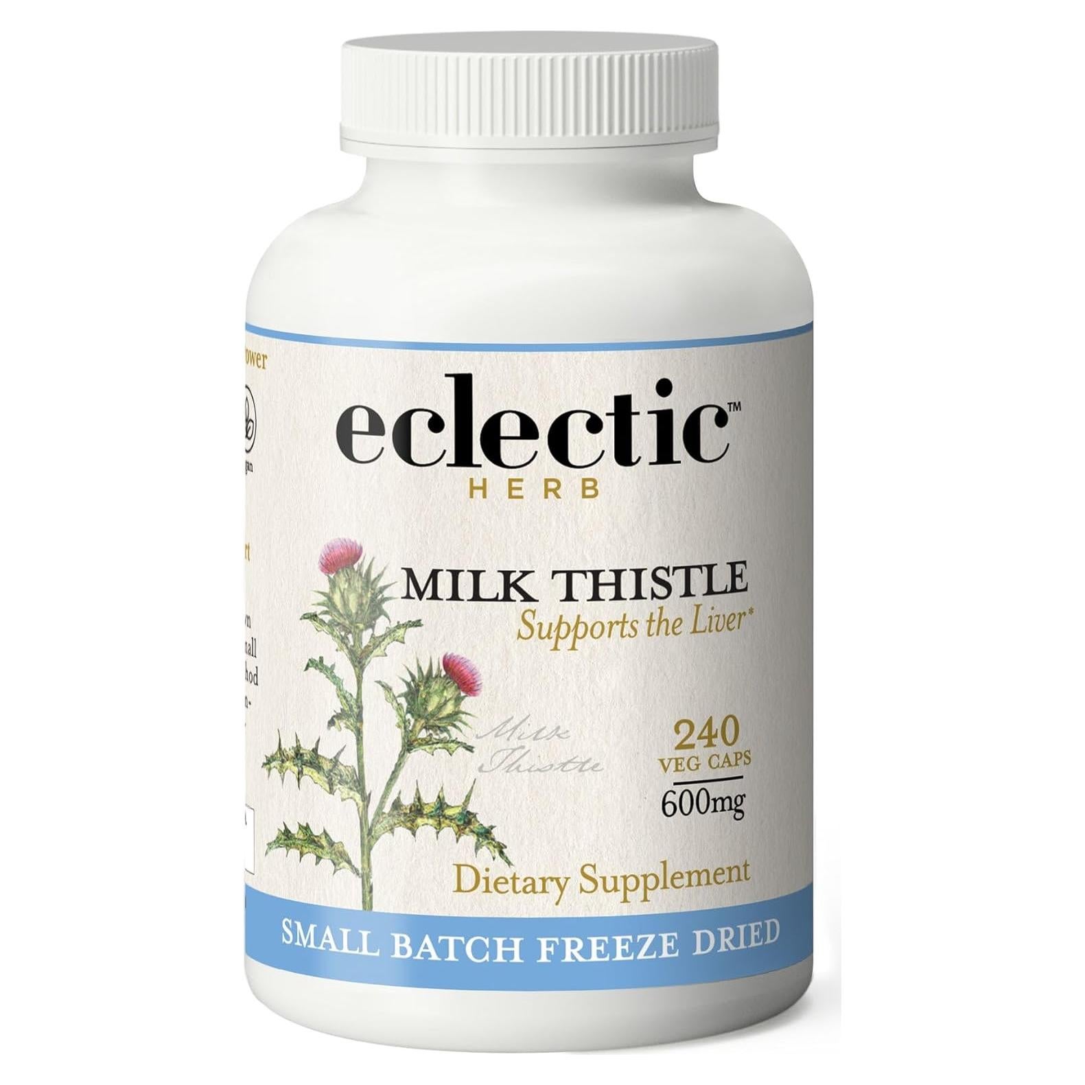 Leche de Cardo Liofilizada Cruda Instituto Eclético 240 Cápsulas