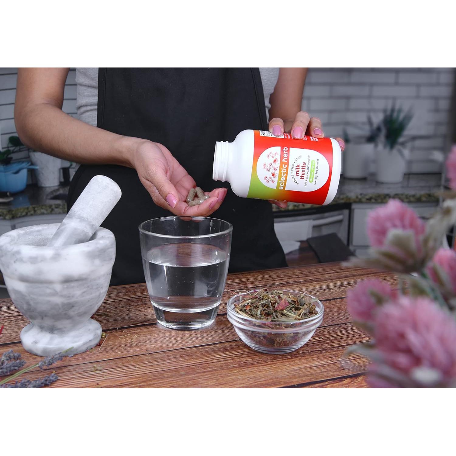 Leche de Cardo Liofilizada Cruda Instituto Eclético 240 Cápsulas