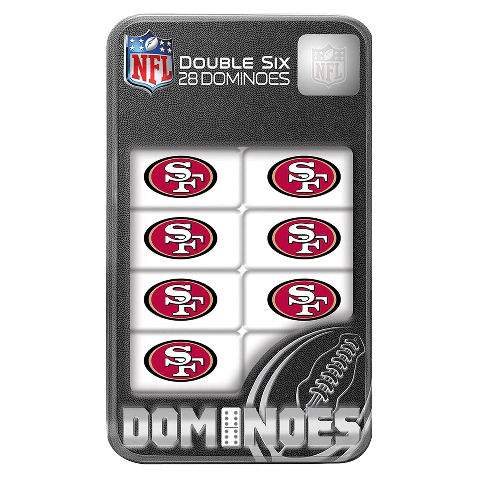 Juego de dominó MasterPieces 28 piezas NFL Detroit Lions