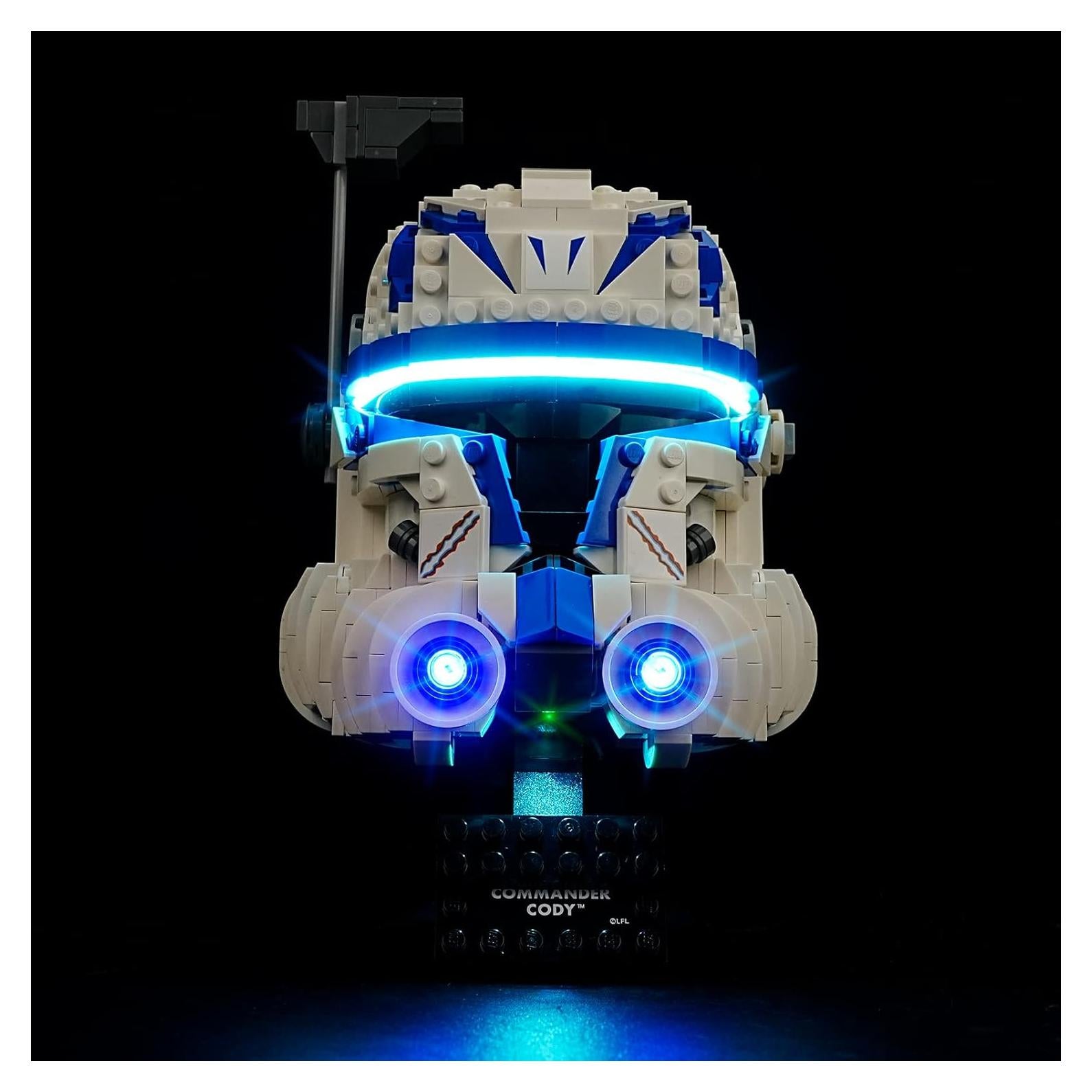 Kit de Luz LED Rorliny para Casco Lego 75349 - USB y Batería