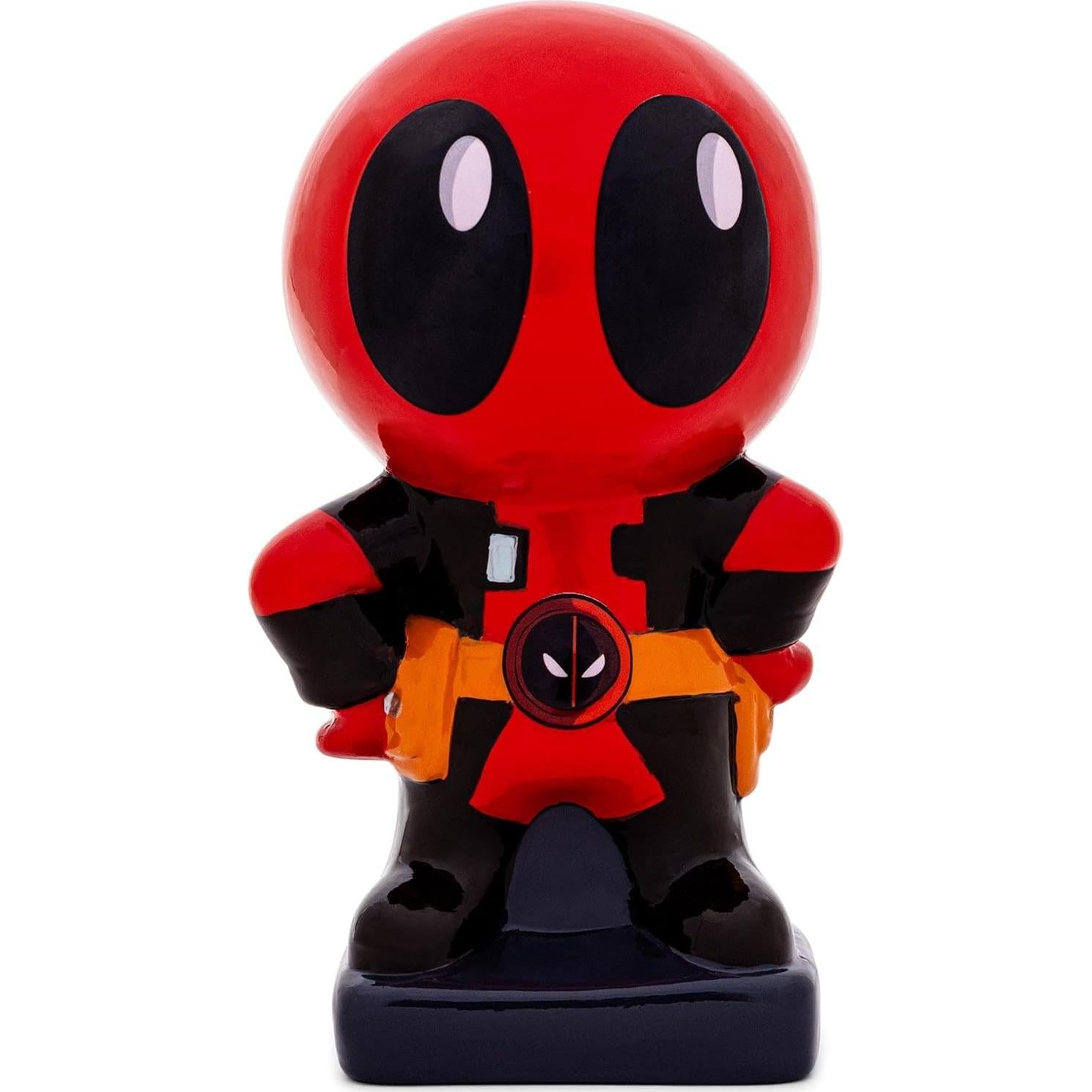 Banco de Monedas Cerámico Deadpool Chibi Stance Silver Buffalo