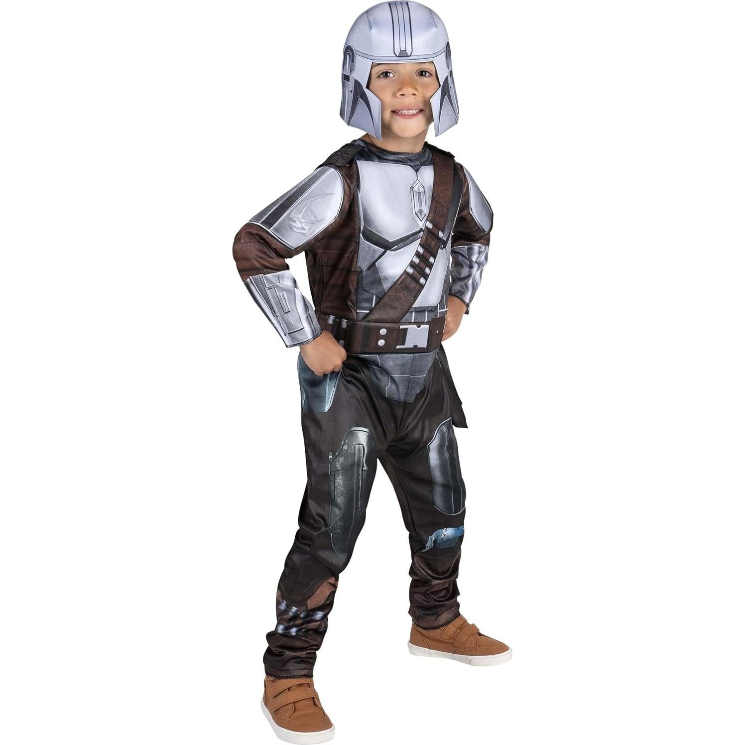 Disfraz Mandalorian para Niños Star Wars 3T-4T - Licencia Oficial
