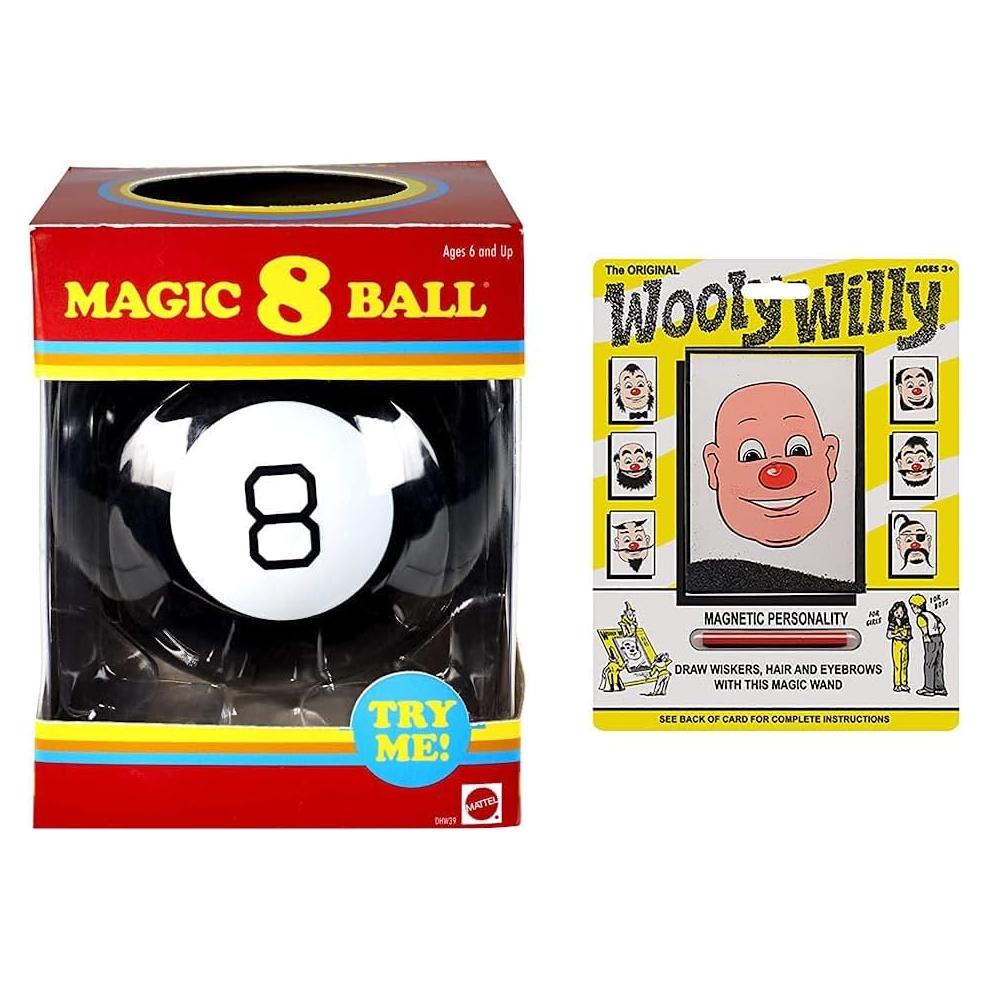 Bola 8 Mágica Retro + Wooly Willy - Juguetes para Niños