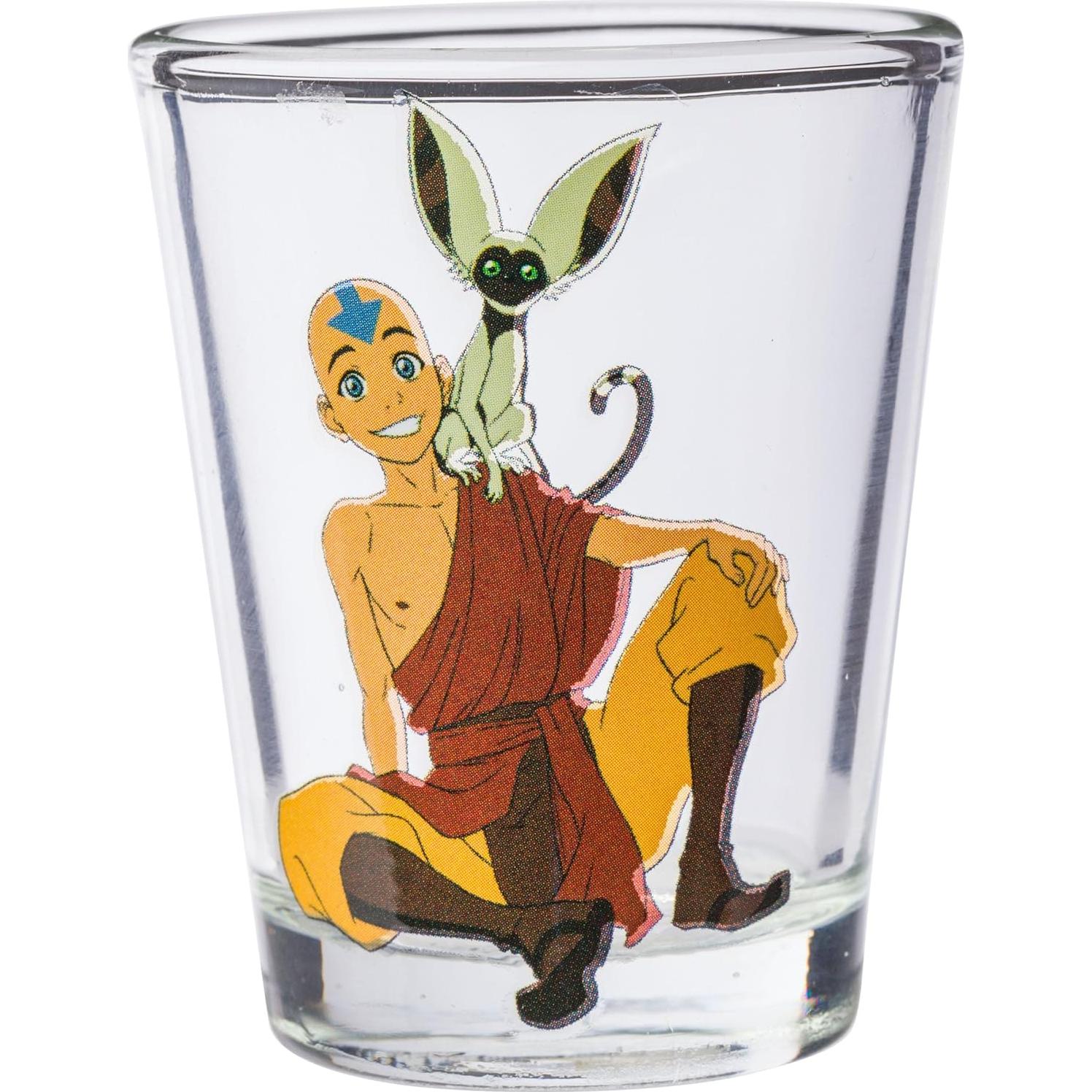 Set de 4 Mini Vasos Avatar Silver Buffalo 44.36ml Vidrio