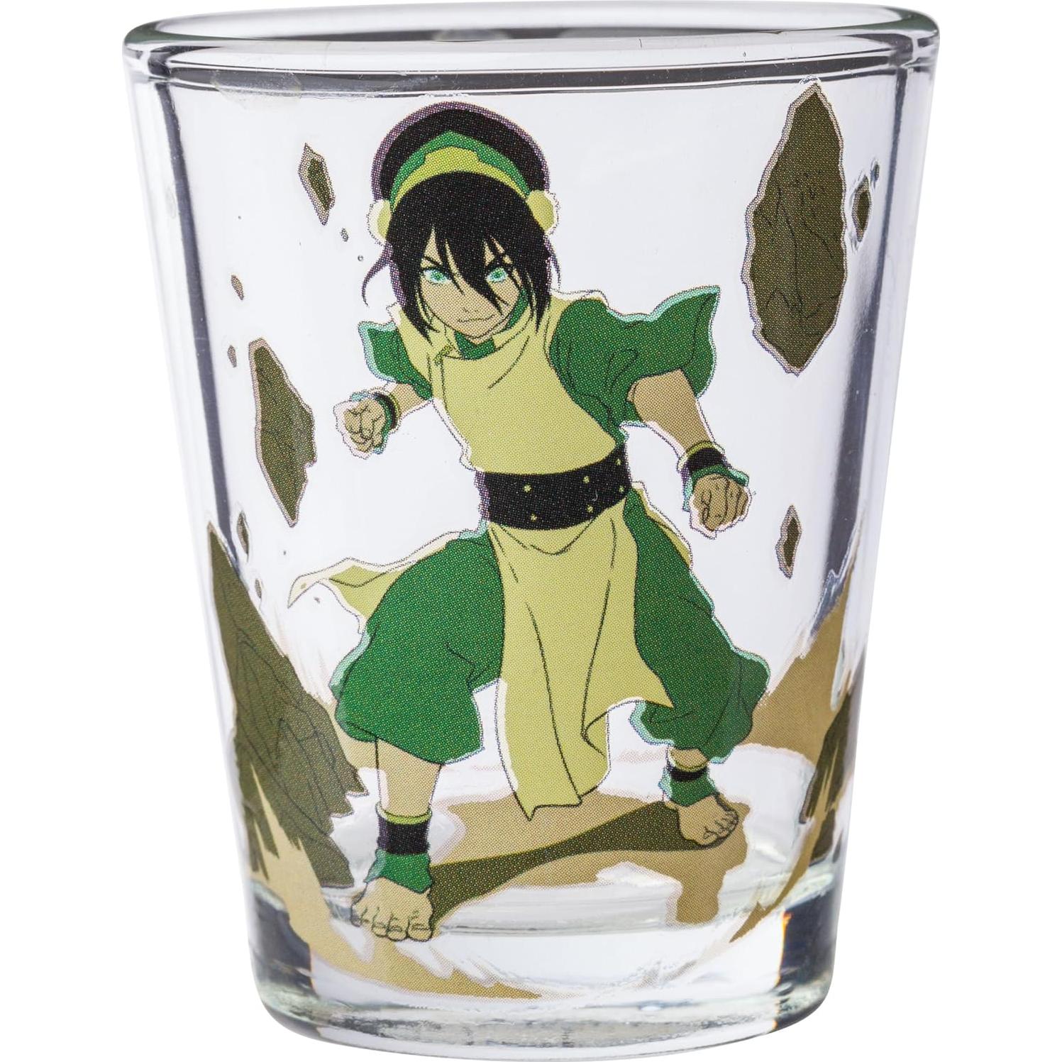 Set de 4 Mini Vasos Avatar Silver Buffalo 44.36ml Vidrio