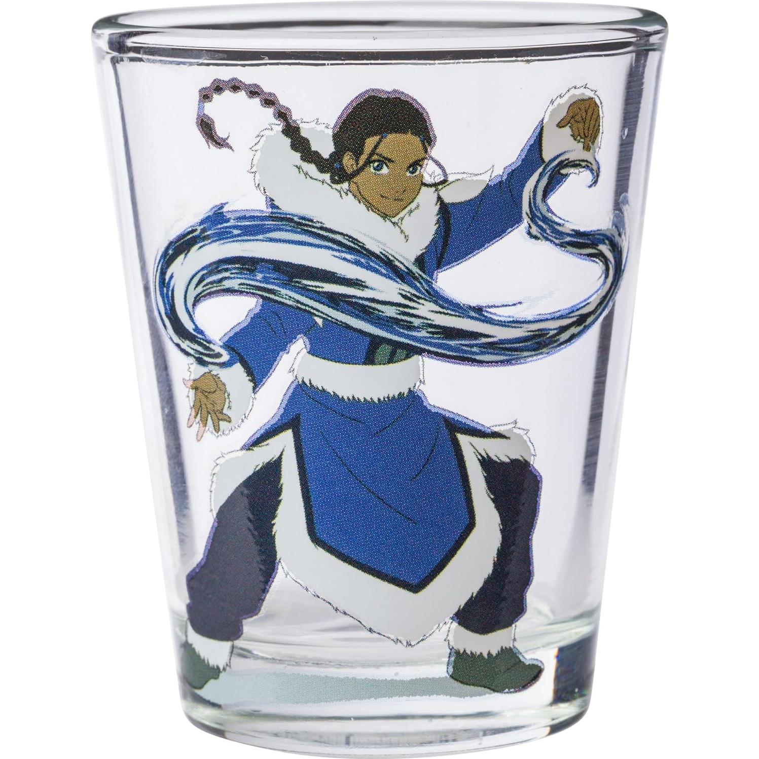 Set de 4 Mini Vasos Avatar Silver Buffalo 44.36ml Vidrio