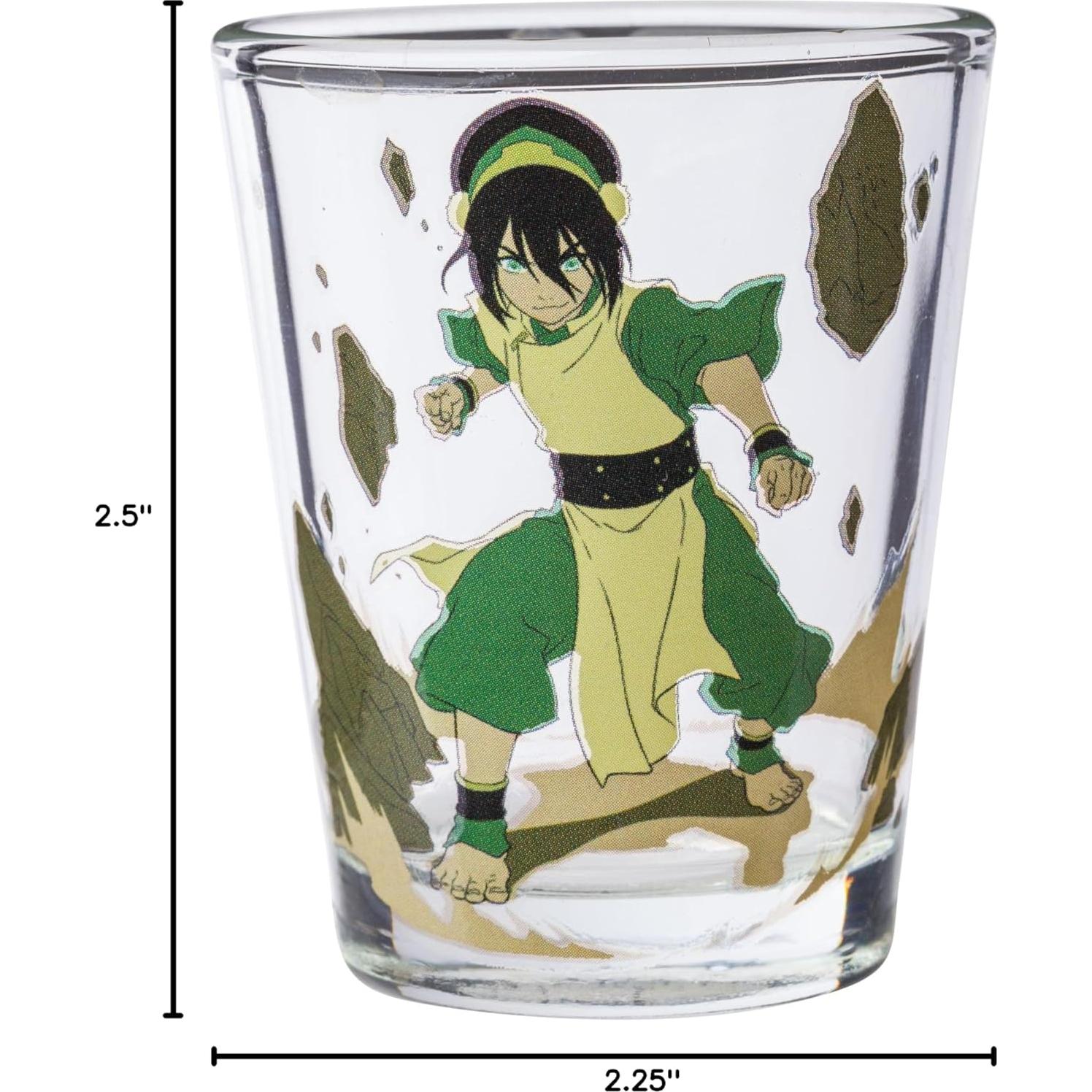 Set de 4 Mini Vasos Avatar Silver Buffalo 44.36ml Vidrio