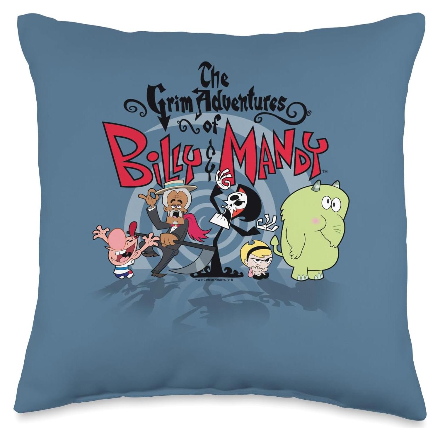 Cojín de Lanzamiento Las Aventuras de Billy y Mandy 40x40 cm