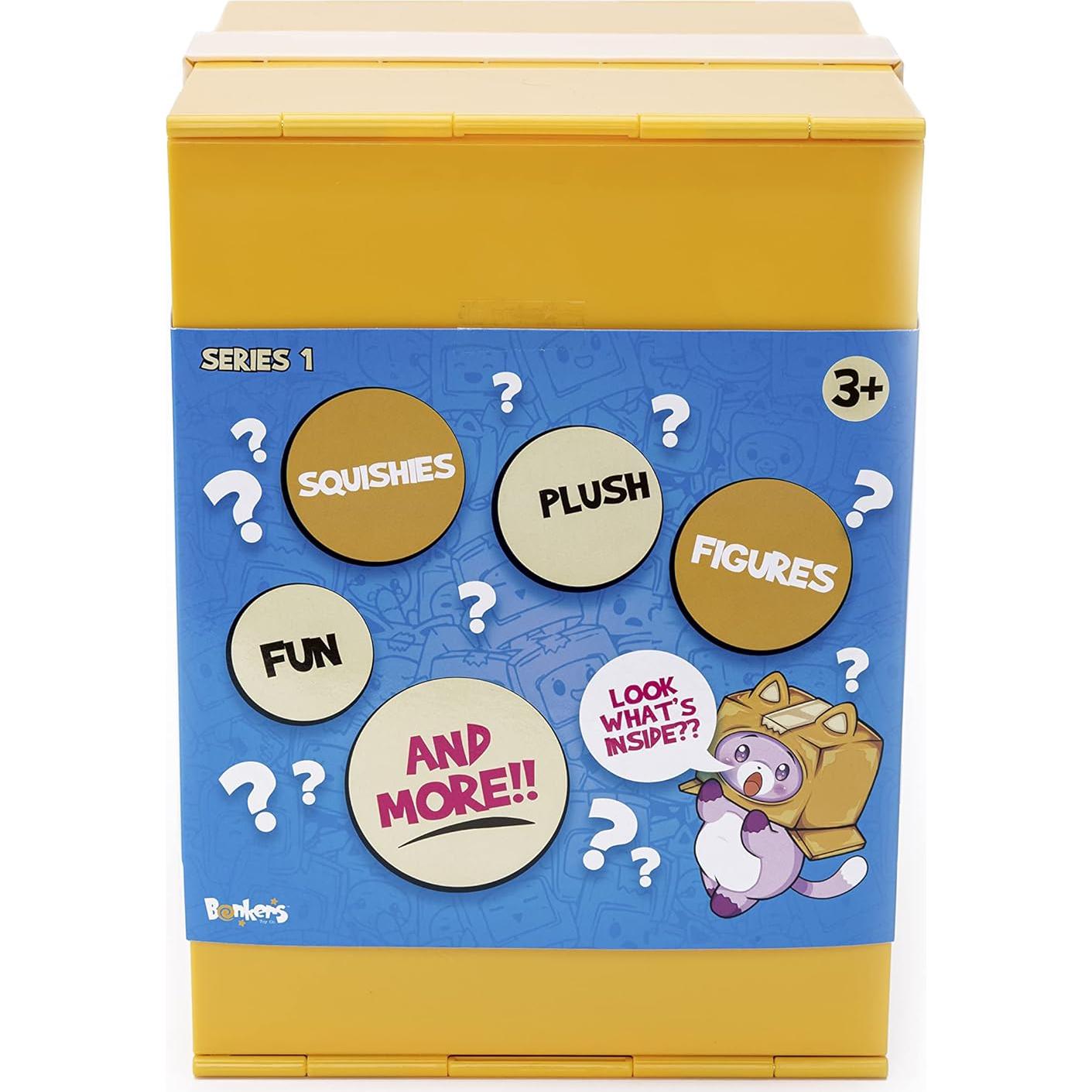 Caja Misteriosa Gigante LankyBox con 2 Figuras y Peluche