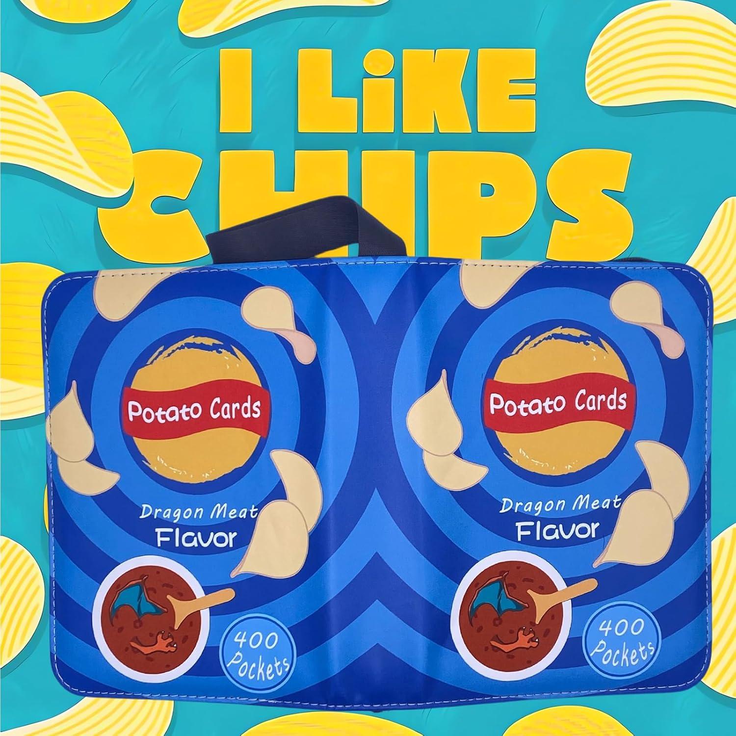 Álbum de Cartas de Comercio EHJAPQ 900 Bolsillos Azul