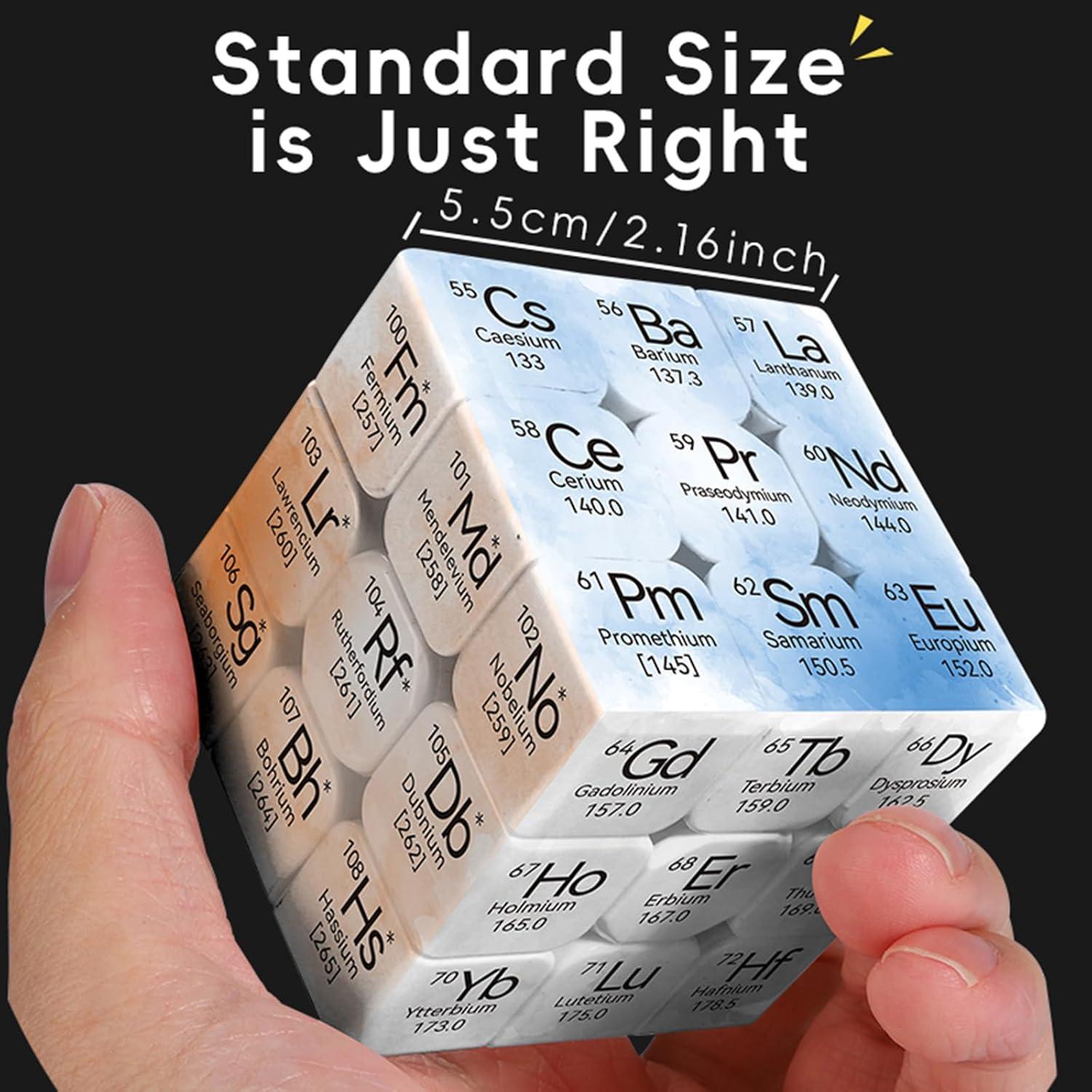 Cubo de Velocidad 3x3 XINGLETOYS Tabla Periódica Educativo