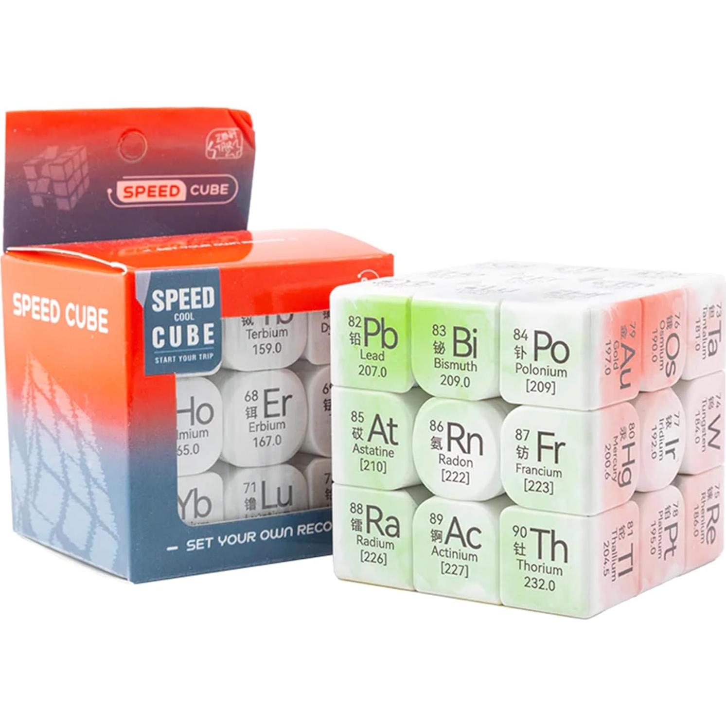 Cubo de Velocidad 3x3 XINGLETOYS Tabla Periódica Educativo