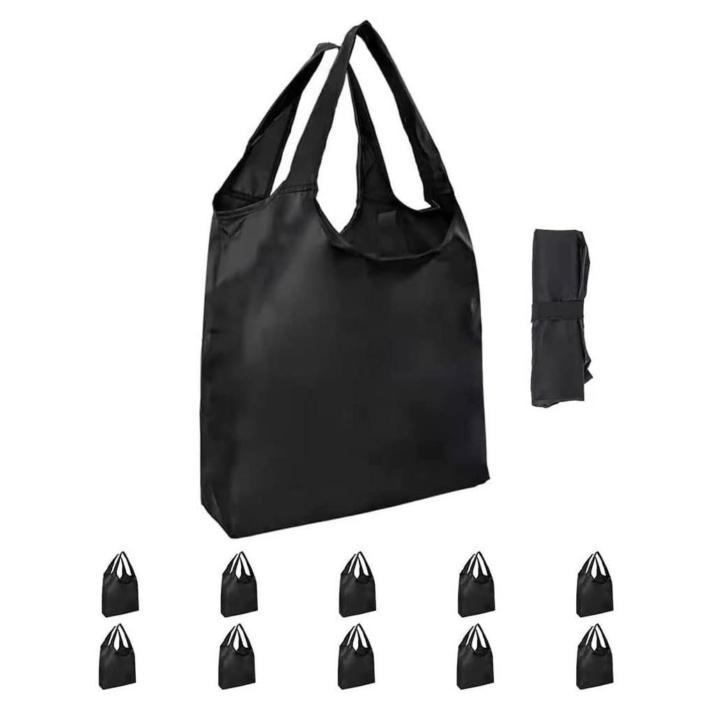 Aricsen 10 Bolsas de Compras Reutilizables Plegables 38.1cm