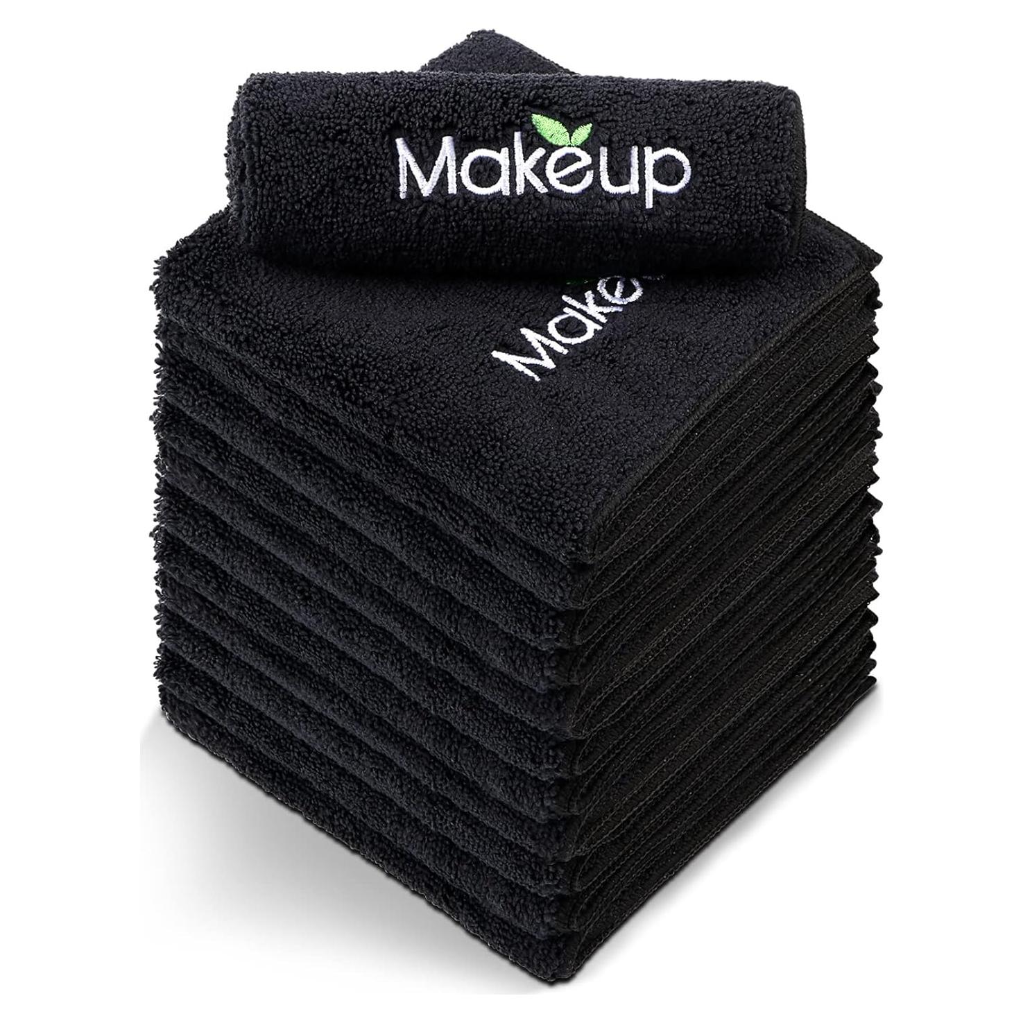 Toallitas Desmaquillantes Orighty - Microfibra Suave 33x33cm, Paquete de 12