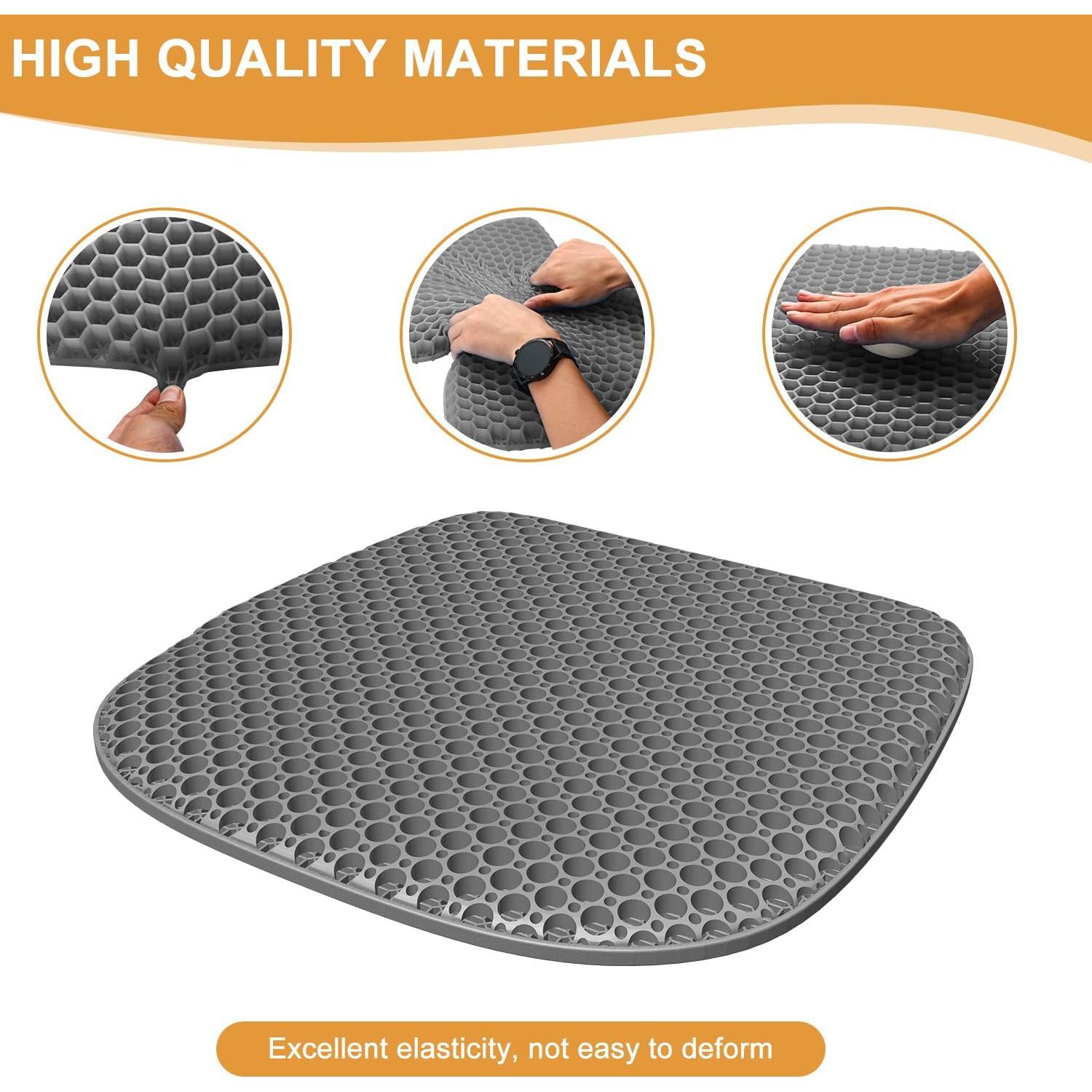 Cojín de Gel Grande EVEME para Silla de Escritorio y Oficina