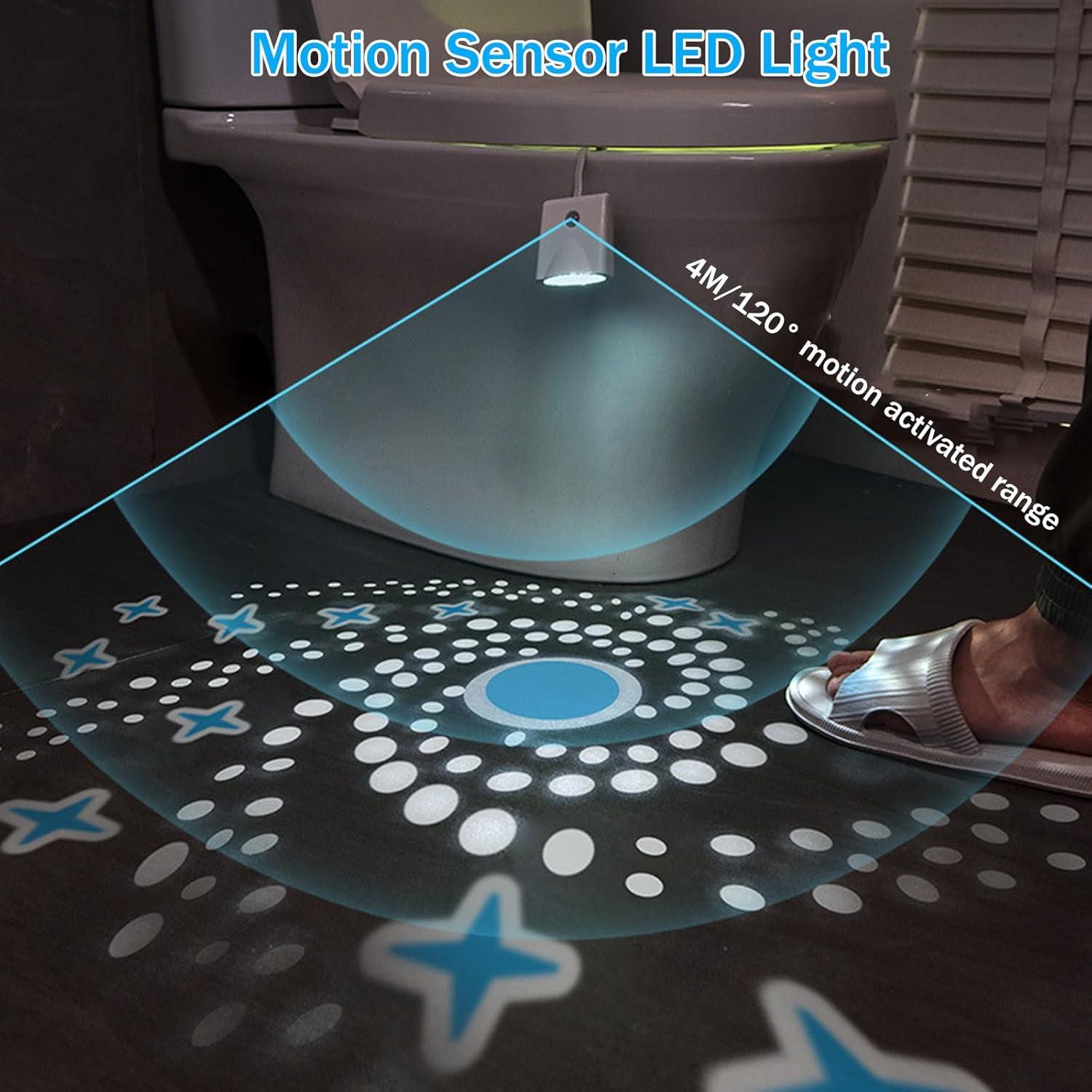 Luz de Inodoro VEEKI con Sensor de Movimiento y 16 Colores