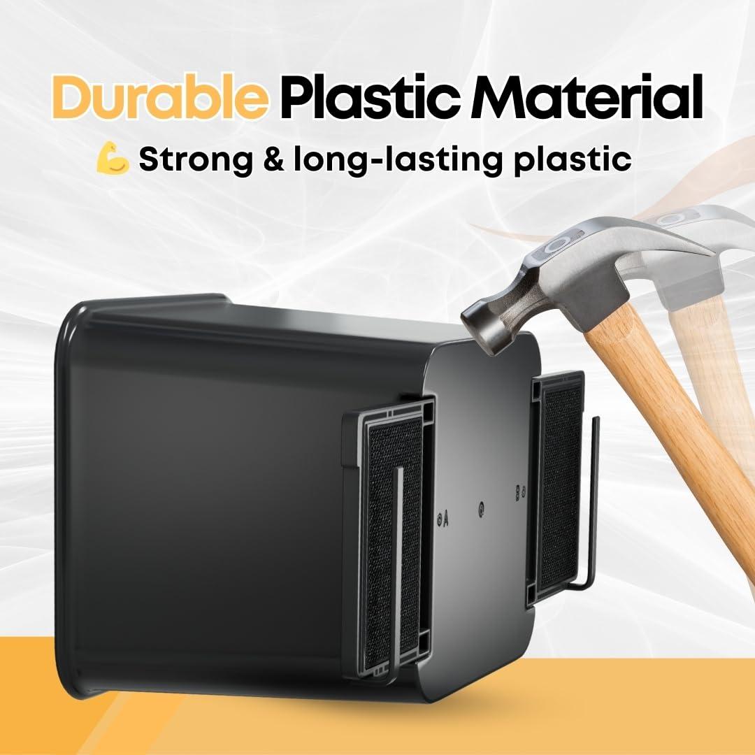 Basurero de Auto Compacto HAUSSIMPLE 2L Negro con Clips