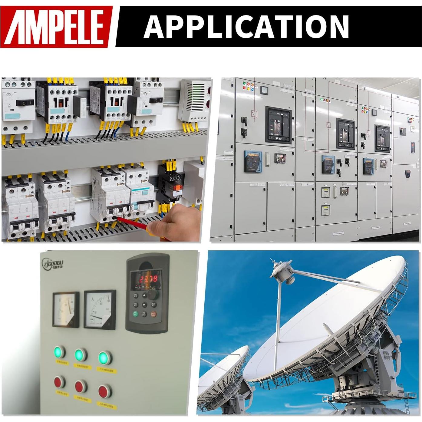 Glandulas de Cable Impermeables AMPELE 1-1/4'' Ajustables 2 Paquete