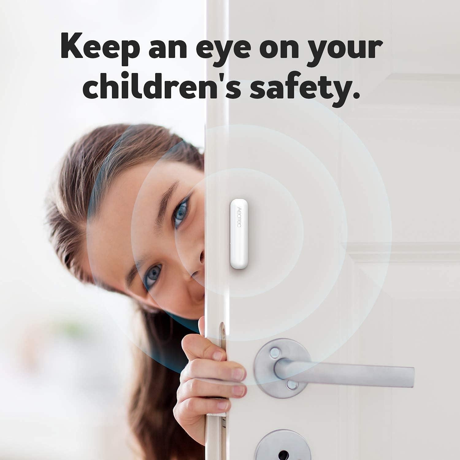 Sensor de Puerta/Ventana Aeotec Z-Wave Plus 7 Pro 3-en-1