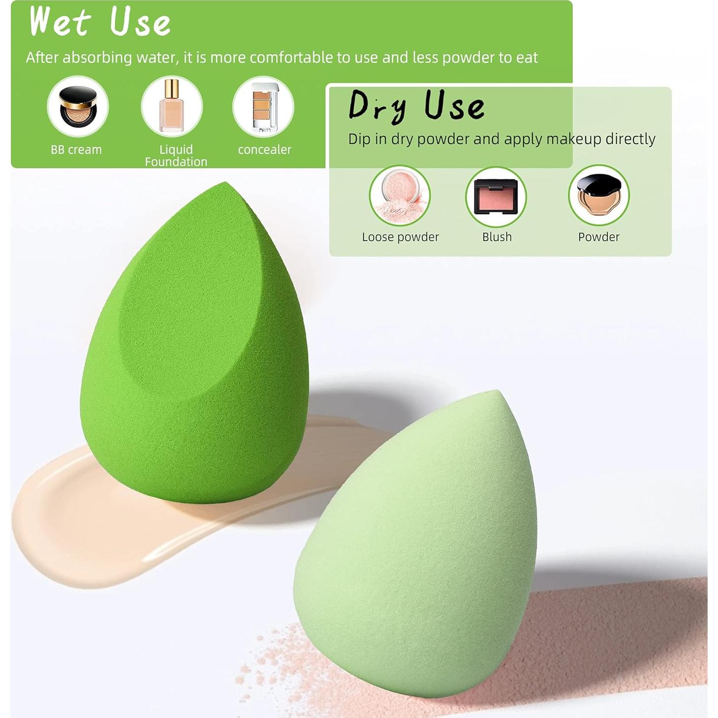 Juego de Esponjas de Maquillaje COSTICA 4 Piezas Multi Color