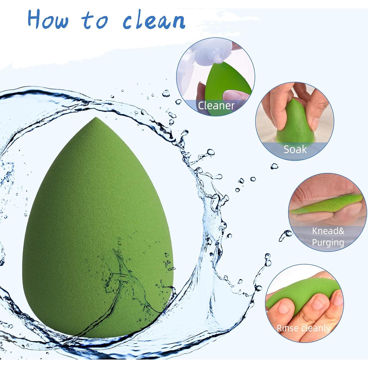 Juego de Esponjas de Maquillaje COSTICA 4 Piezas Multi Color