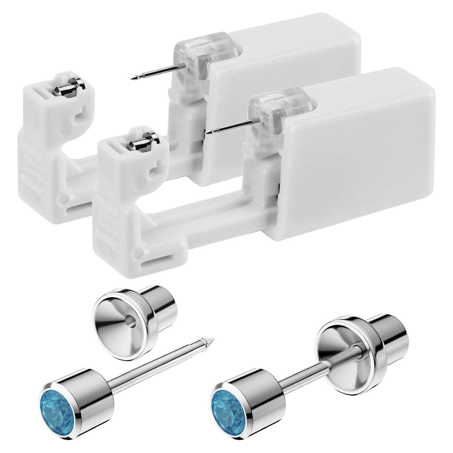 Kit de Perforación de Orejas SugarTang - Acero Inoxidable 316L