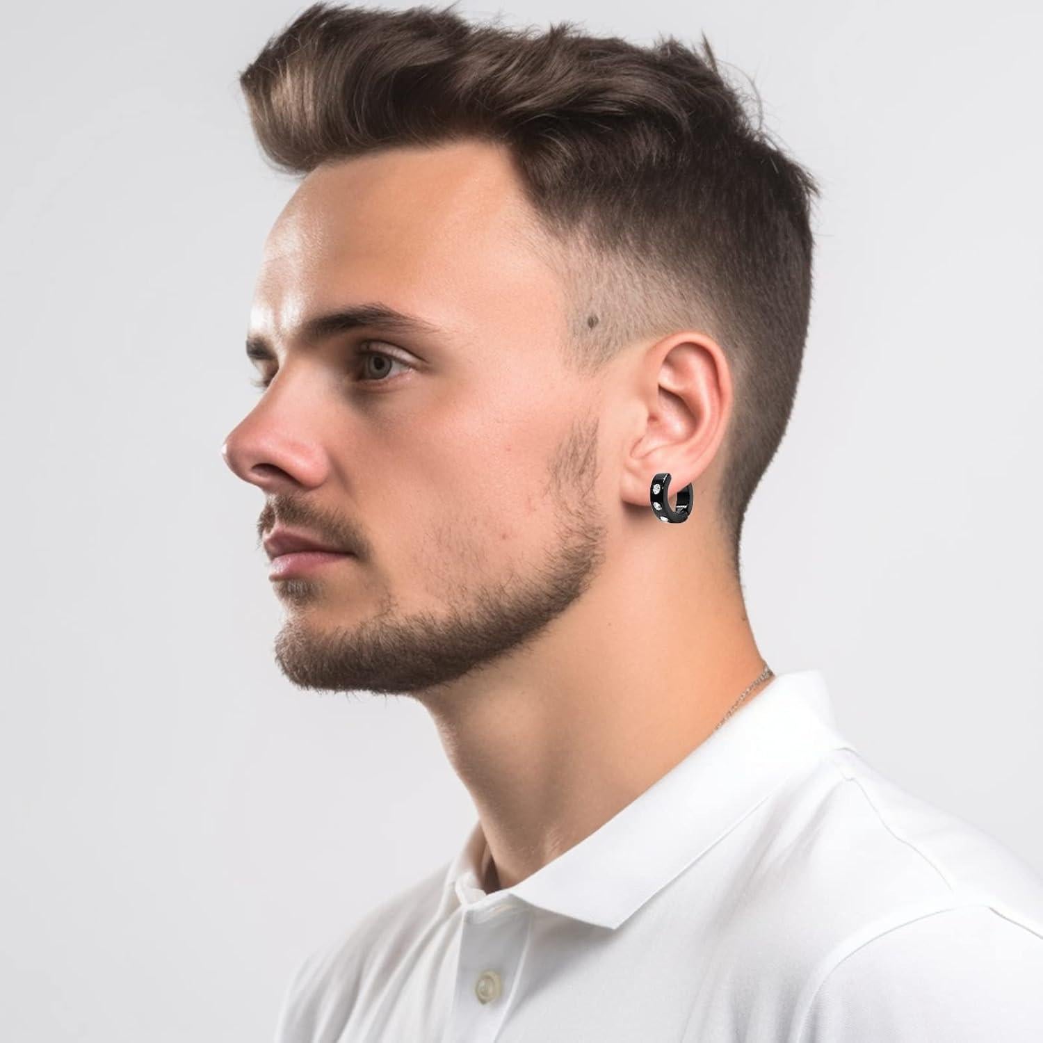 Pendientes Magnéticos Clip On KWUNCCI - 15 Pares Unisex