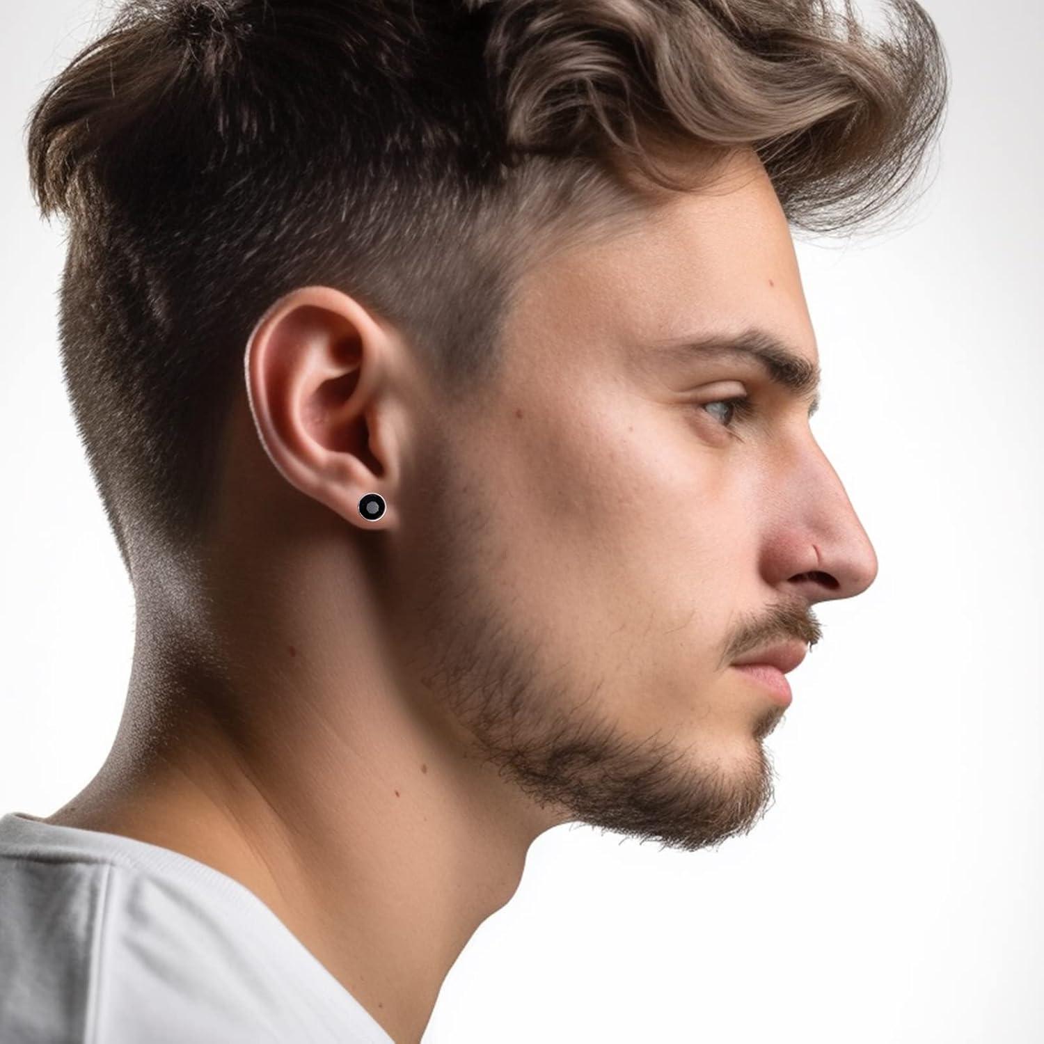 Pendientes Magnéticos Clip On KWUNCCI - 15 Pares Unisex